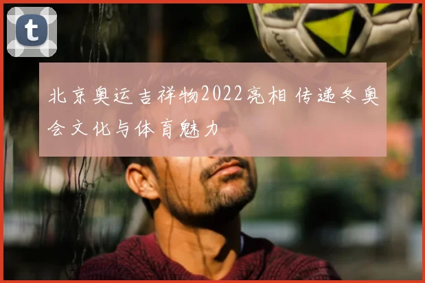 北京奥运吉祥物2022亮相 传递冬奥会文化与体育魅力